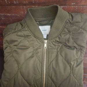 Old Navy XL Sage Bomber Jacket